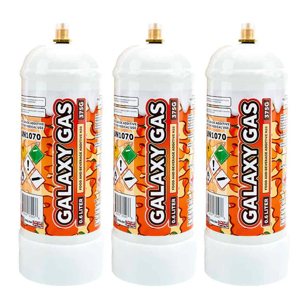 Galaxy Gas 0.6L N2O 375g Tank - Mango Smoothie