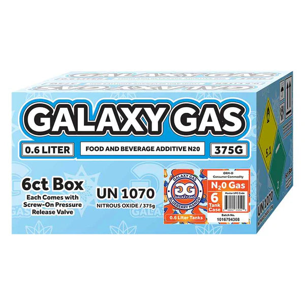 Galaxy Gas 0.6L N2O 375g Tank - Blueberry Mango