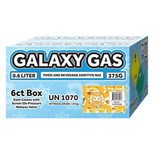 Galaxy Gas 0.6L N2O 375g Tank - Tropical Punch