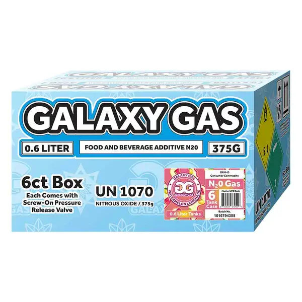 Galaxy Gas 0.6L N2O 375g Tank - Watermelon Lemonade