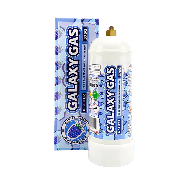 Galaxy Gas 0.6L N2O 375g Tank - Blue Raspberry