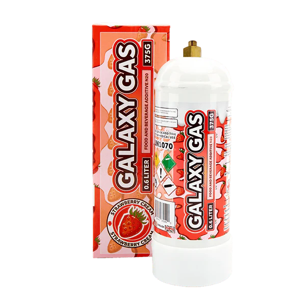 Galaxy Gas 0.6L N2O 375g Tank - Strawberry Cream